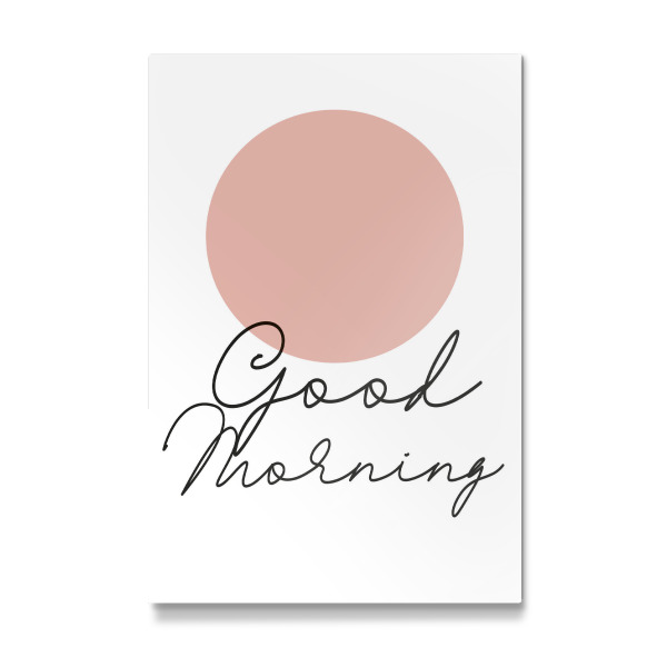 Galerie-Print "Good Morning & Sonne I Rosa" 30x20 cm artboxONE