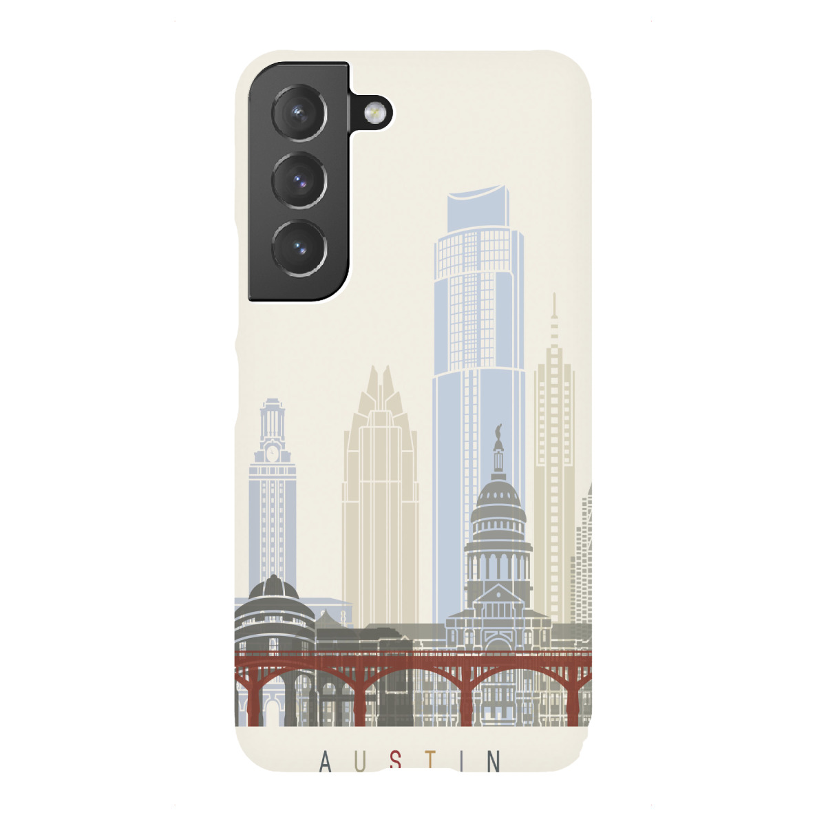 "Austin skyline"für Samsung Galaxy - Premium-Case Handyhülle artboxONE