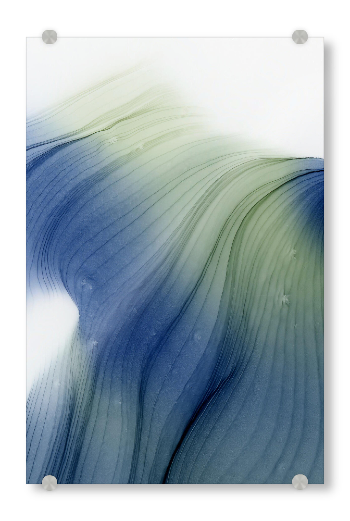 Acrylglasbild "Bunt - WasserFall - Kunst" artboxONE - Abstrakt