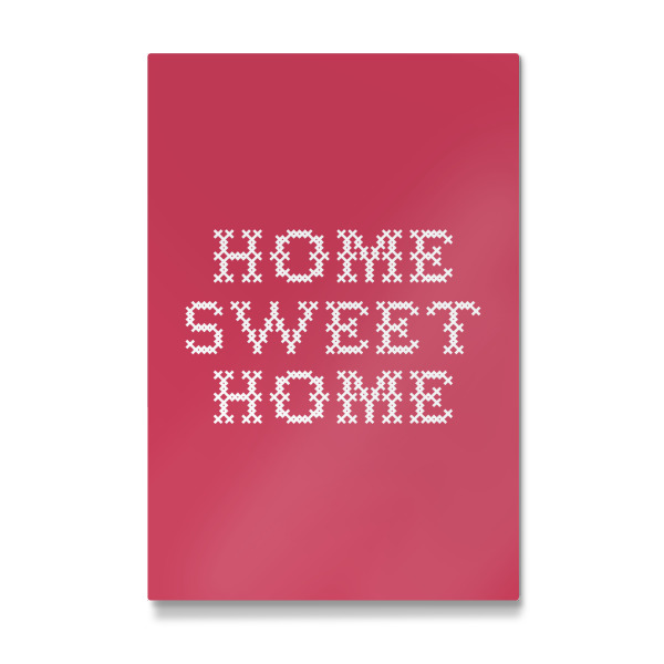 Galerie-Print "Sweet Home I Sticken Rosarot" 30x20 cm artboxONE