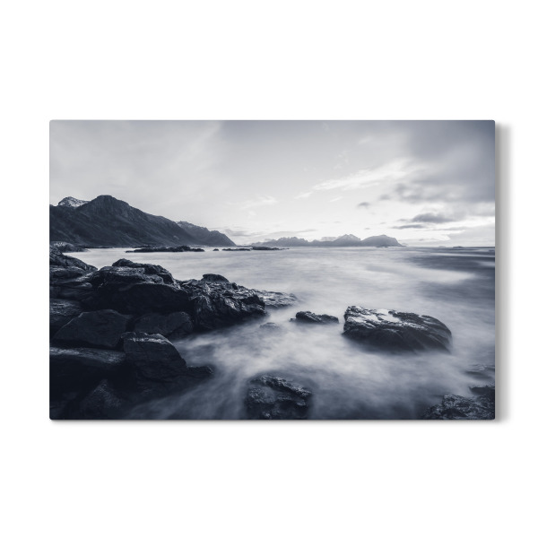 Galerie-Print "Norwegian Coast Monochrome" 30x20 cm artboxONE