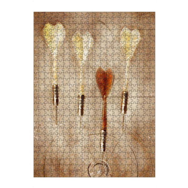 artboxONE Puzzle "Darts illustration sport art" artboxONE - Sport,Sport / Sommerspiele - Dart,Darts,Arrows,Sport,Art,Pfeile - Bild dart