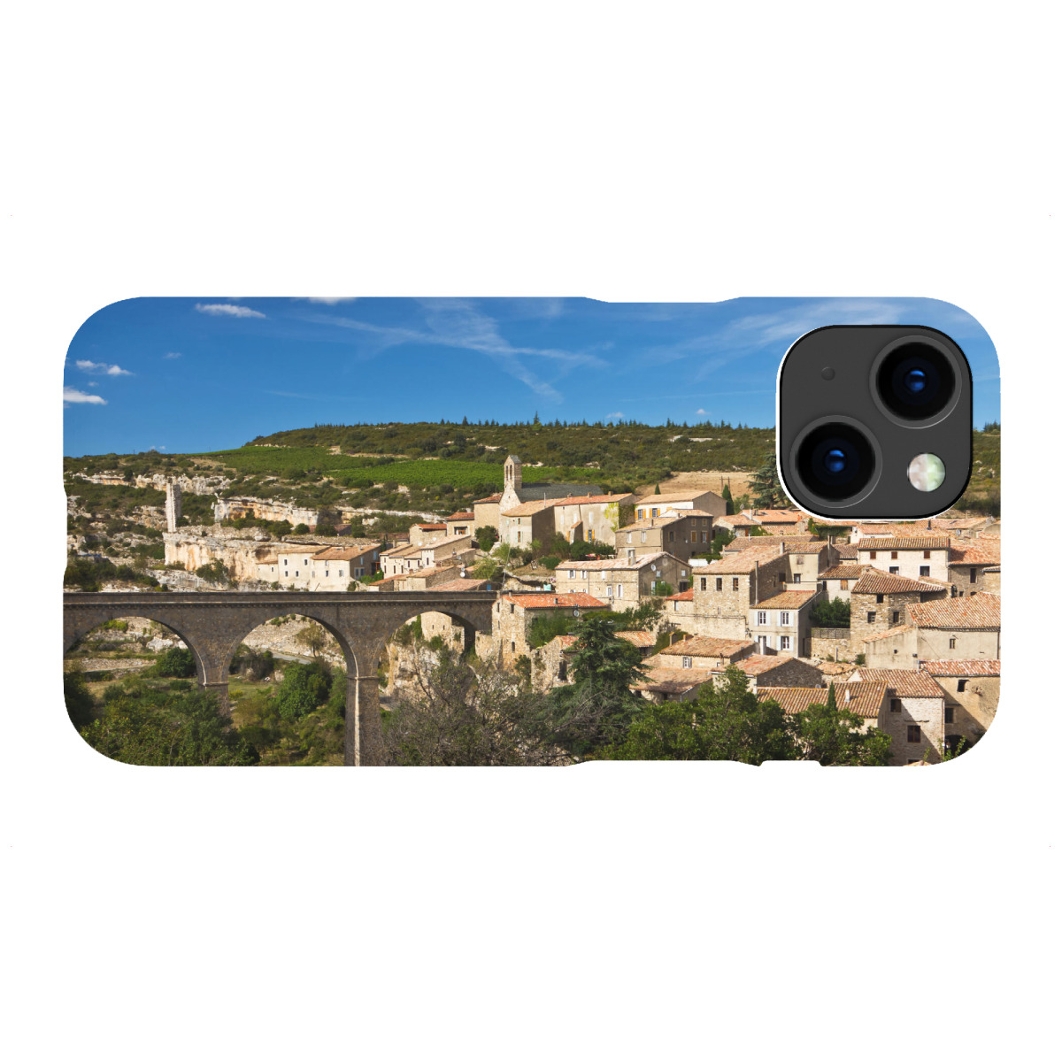 iPhone "Dorf in Südfrankreich" Premium-Case Handyhülle artboxONE