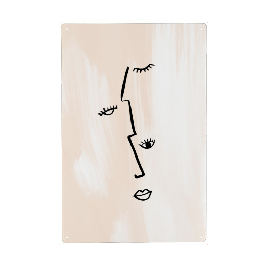 Minimalistic Abstract Faces