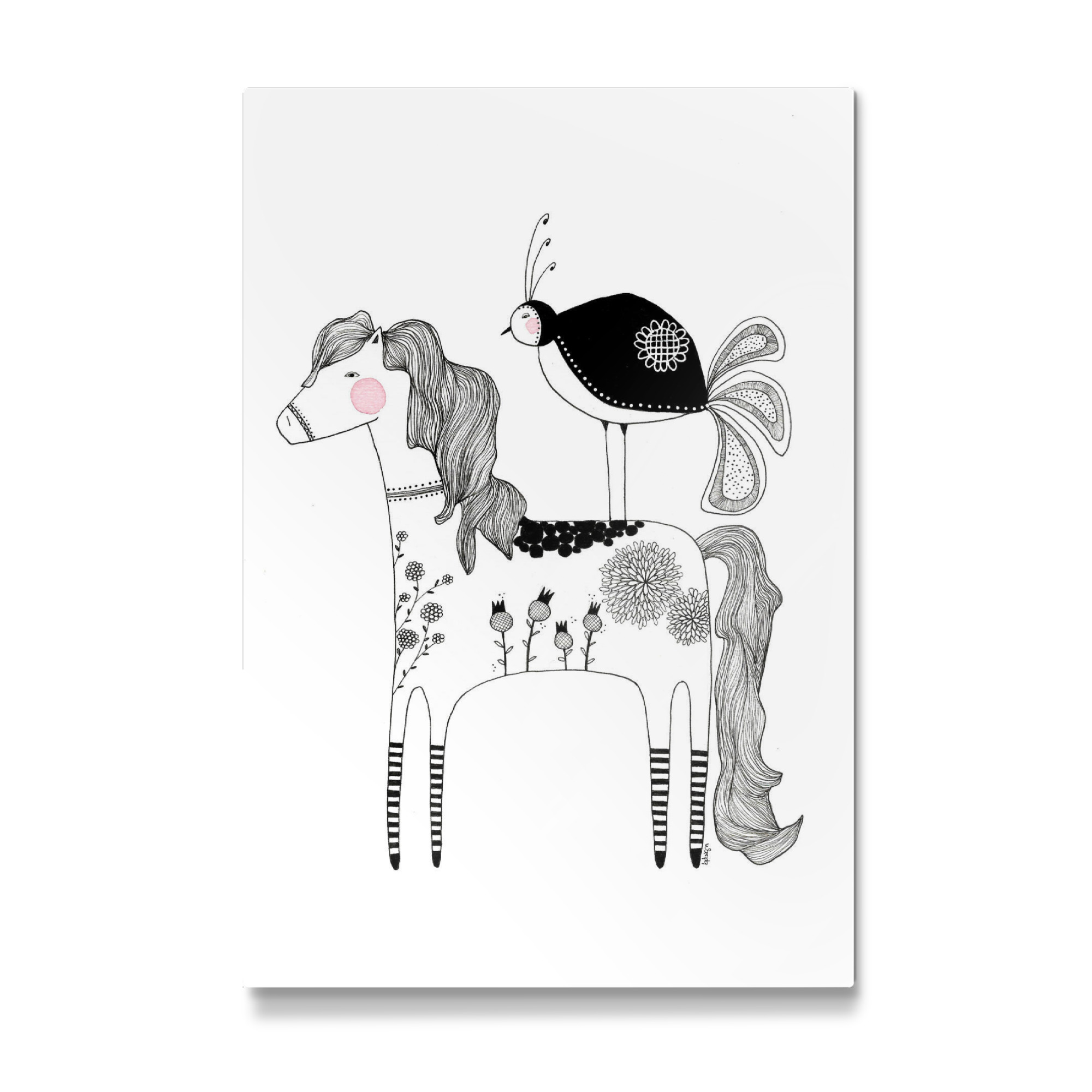 Galerie-Print "Bianca Peters - Dalapferd" 75x50 cm artboxONE