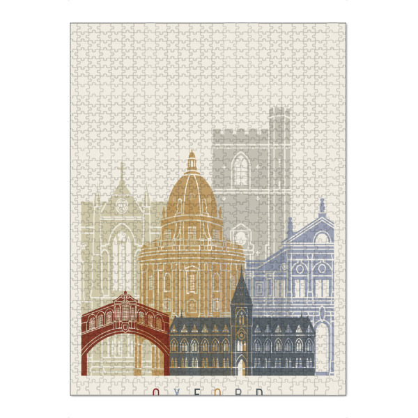 Puzzle Ravensburger "Oxford skyline" artboxONE - Städte,Architektur