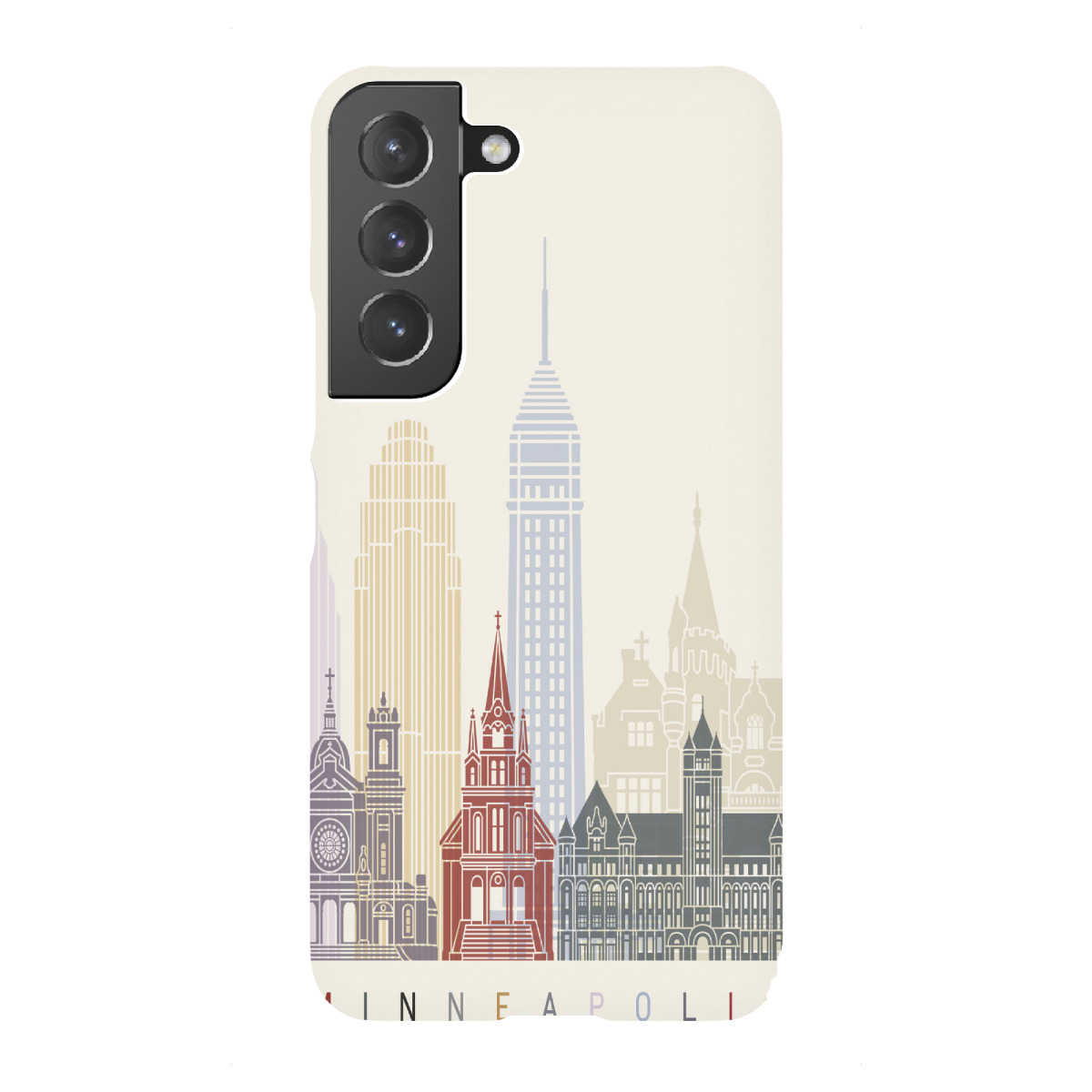 "Minneapolis skyline"für Samsung Galaxy - Premium-Case Handyhülle artboxONE