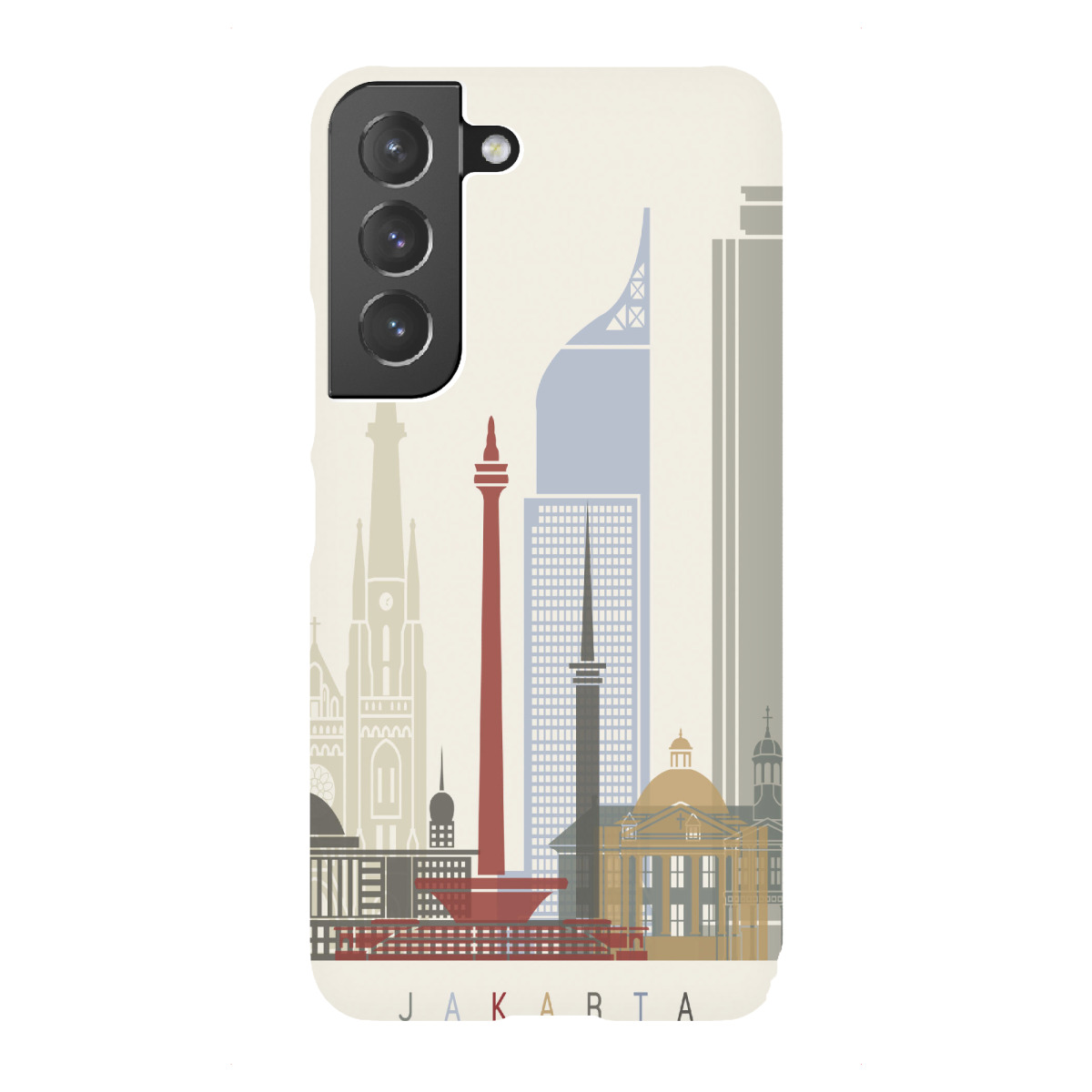 Samsung Galaxy "Jakarta skyline" Premium-Case Handyhülle artboxONE