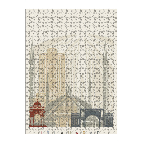 artboxONE Puzzle "Islamabad skyine" artboxONE - Städte,Architektur
