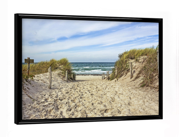 Poster mit schwarzem Rahmen "Fischland Darß" artboxONE - Natur,Reise / Strand und Meer,Reise / Länder