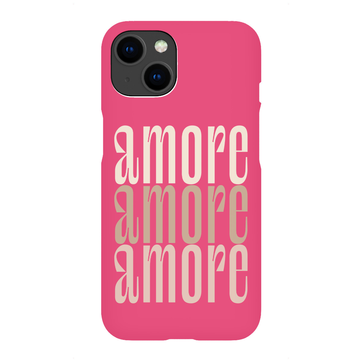 iPhone "Amore Liebe Italienisch" Premium-Case Handyhülle artboxONE