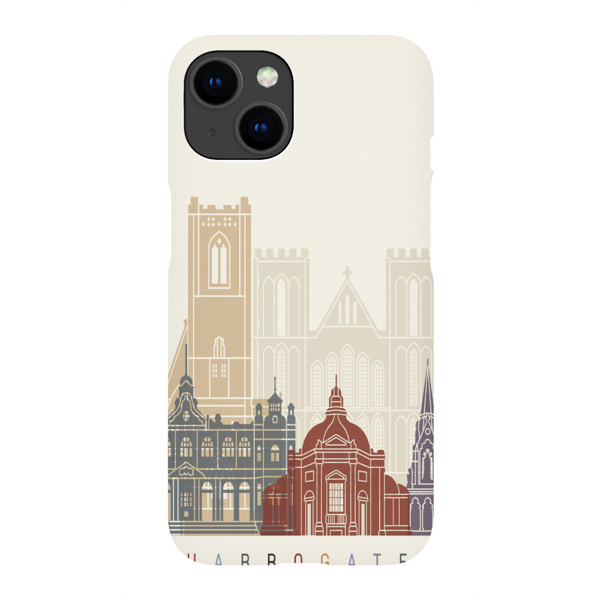 "Harrogate skyline"für iPhone - Premium-Case Handyhülle artboxONE