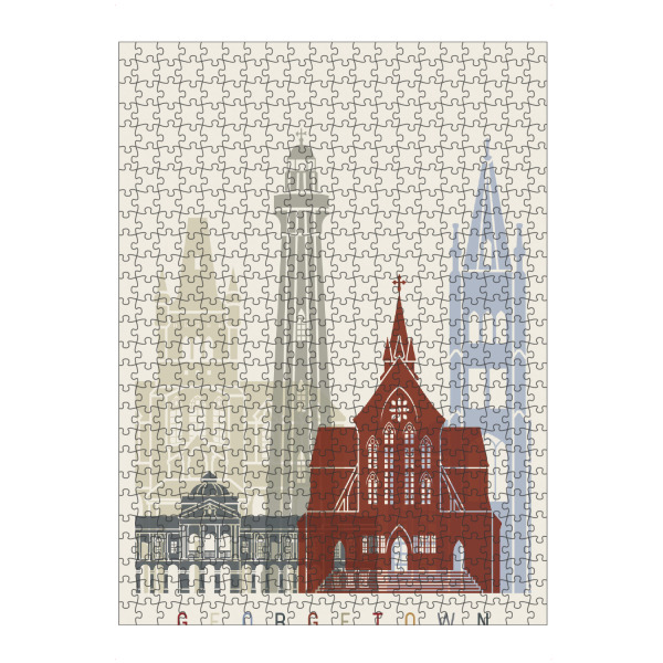 artboxONE Puzzle "Georgetown skyline" artboxONE - Städte,Architektur