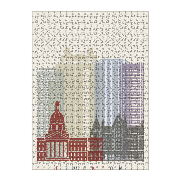artboxONE Puzzle "Edmonton skyline" artboxONE - Städte,Architektur