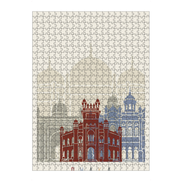artboxONE Puzzle "Dhaka skyline" artboxONE - Städte,Architektur
