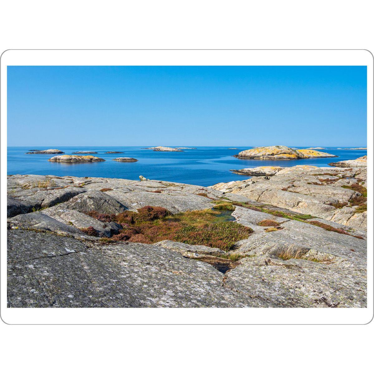 Tischset "Meer mit Schäreninseln" artboxONE - Natur,Reise,Reise / Strand und Meer,Reise / Länder