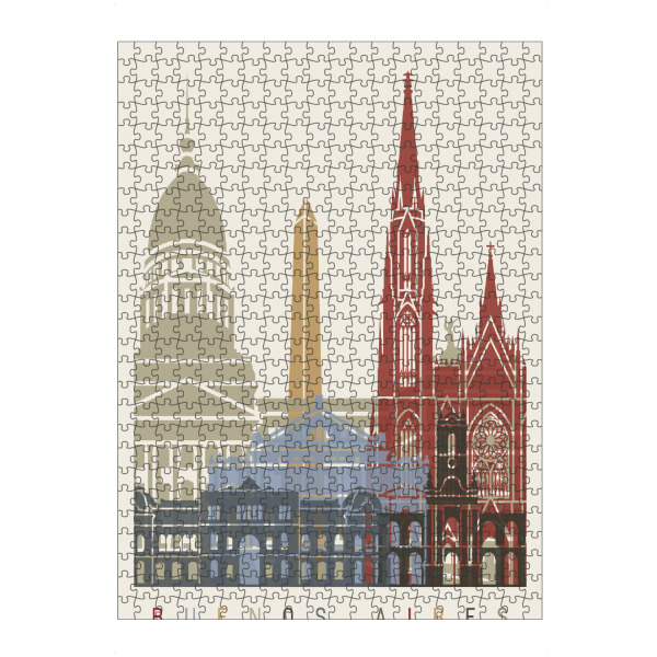 artboxONE Puzzle "Buenos Aires skyline" artboxONE - Städte,Architektur