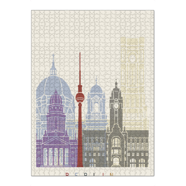 Puzzle Ravensburger "Berlin skyline-c" artboxONE - Städte,Architektur