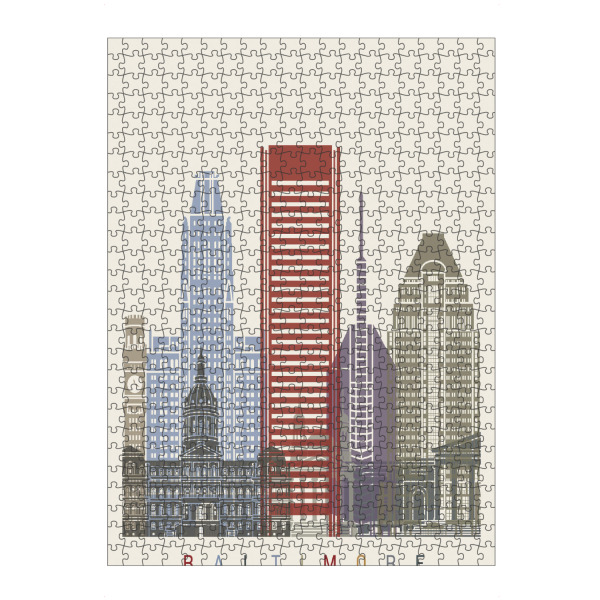 artboxONE Puzzle "Baltimore skyline" artboxONE - Städte,Architektur