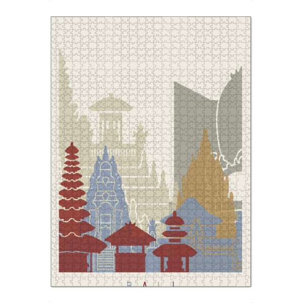 Puzzle Ravensburger "Bali skyline" artboxONE - Städte,Architektur