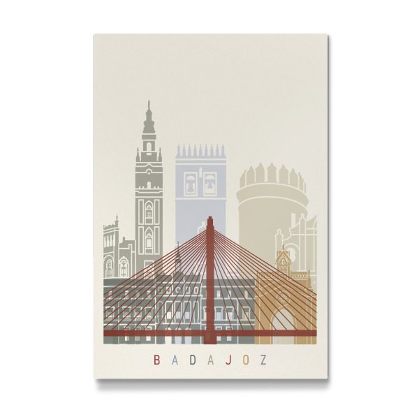 Galerie-Print "Badajoz skyline" 30x20 cm artboxONE