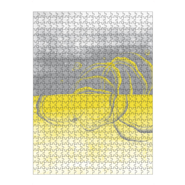 artboxONE Puzzle "ABSTRAKTE MALEREI Luftblasen" artboxONE - Abstrakt