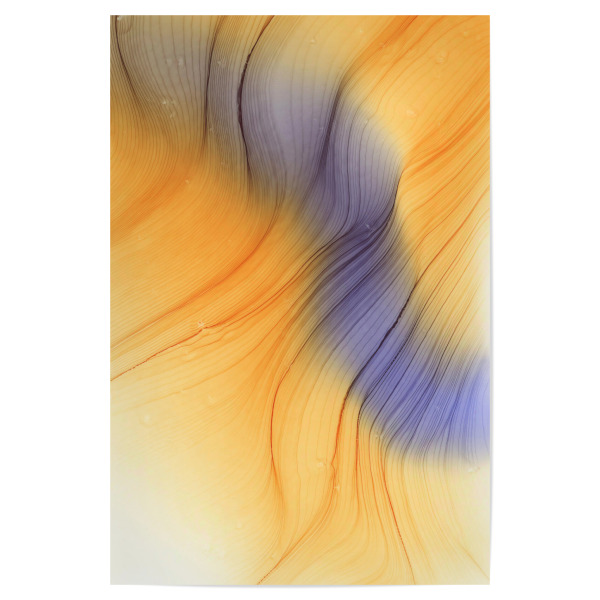 Poster "Purpel River - Light" artboxONE - Abstrakt