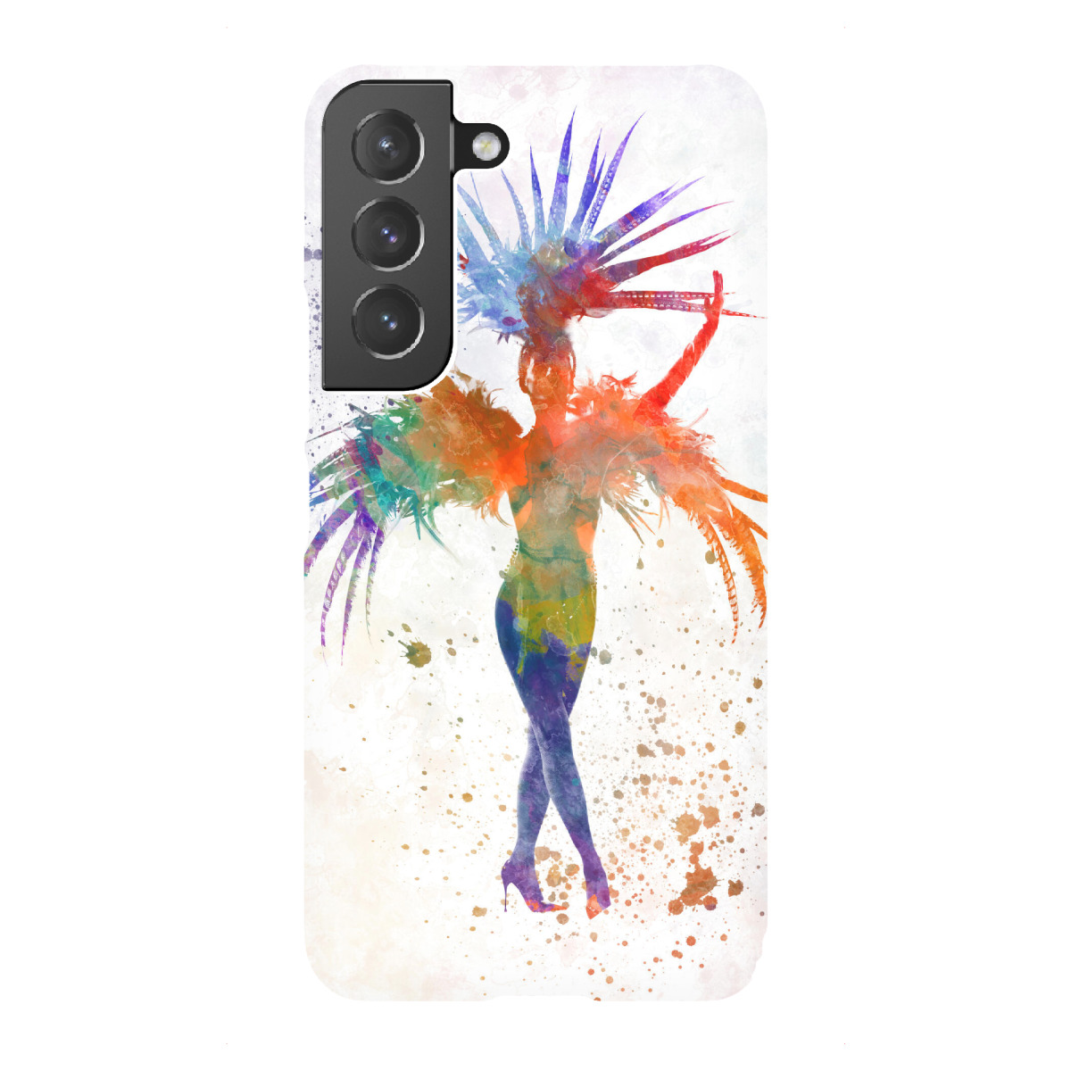 "Young man dancing at carnival"für Samsung Galaxy - Premium-Case Handyhülle artboxONE