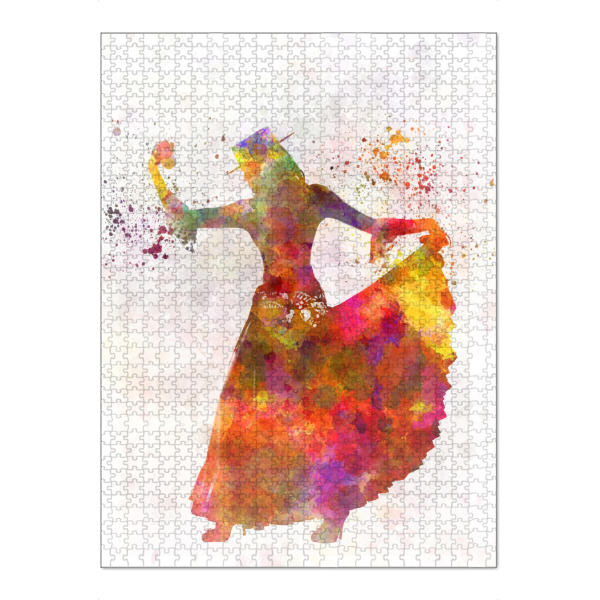 Puzzle Ravensburger "Flamenco dance from spain" artboxONE - Musik