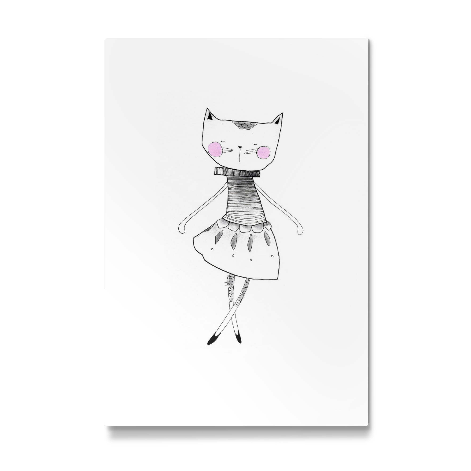 Galerie-Print "Bianca Peters - Lillycat Ballerina" 30x20 cm artboxONE