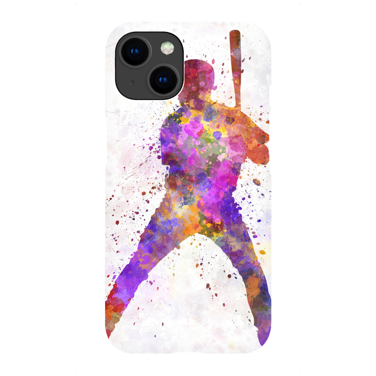 "Baseball player"für iPhone - Premium-Case Handyhülle artboxONE