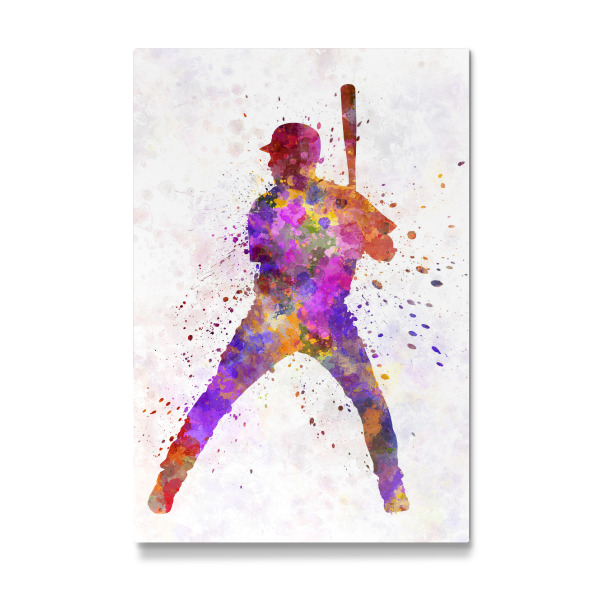 Galerie-Print "Baseball player" 30x20 cm artboxONE