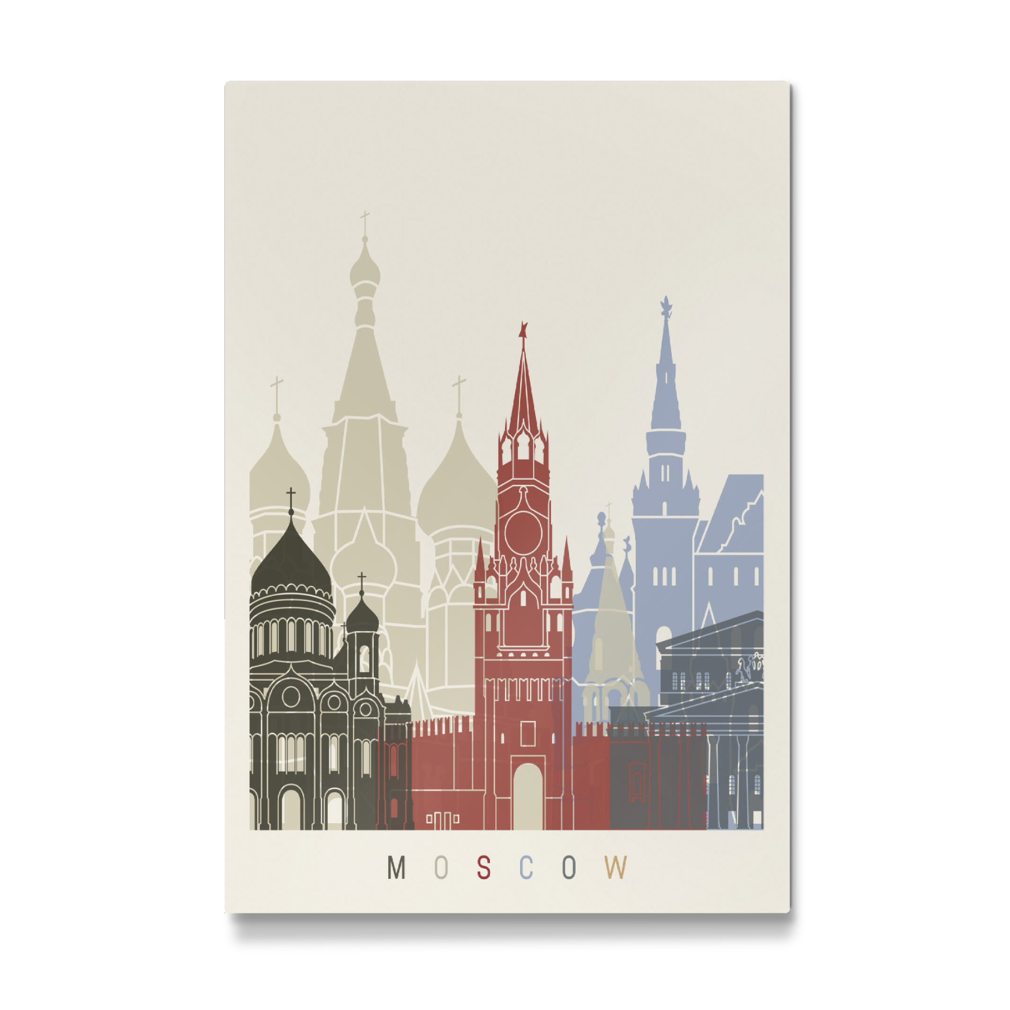 Galerie-Print "Moscow skyline" 30x20 cm artboxONE