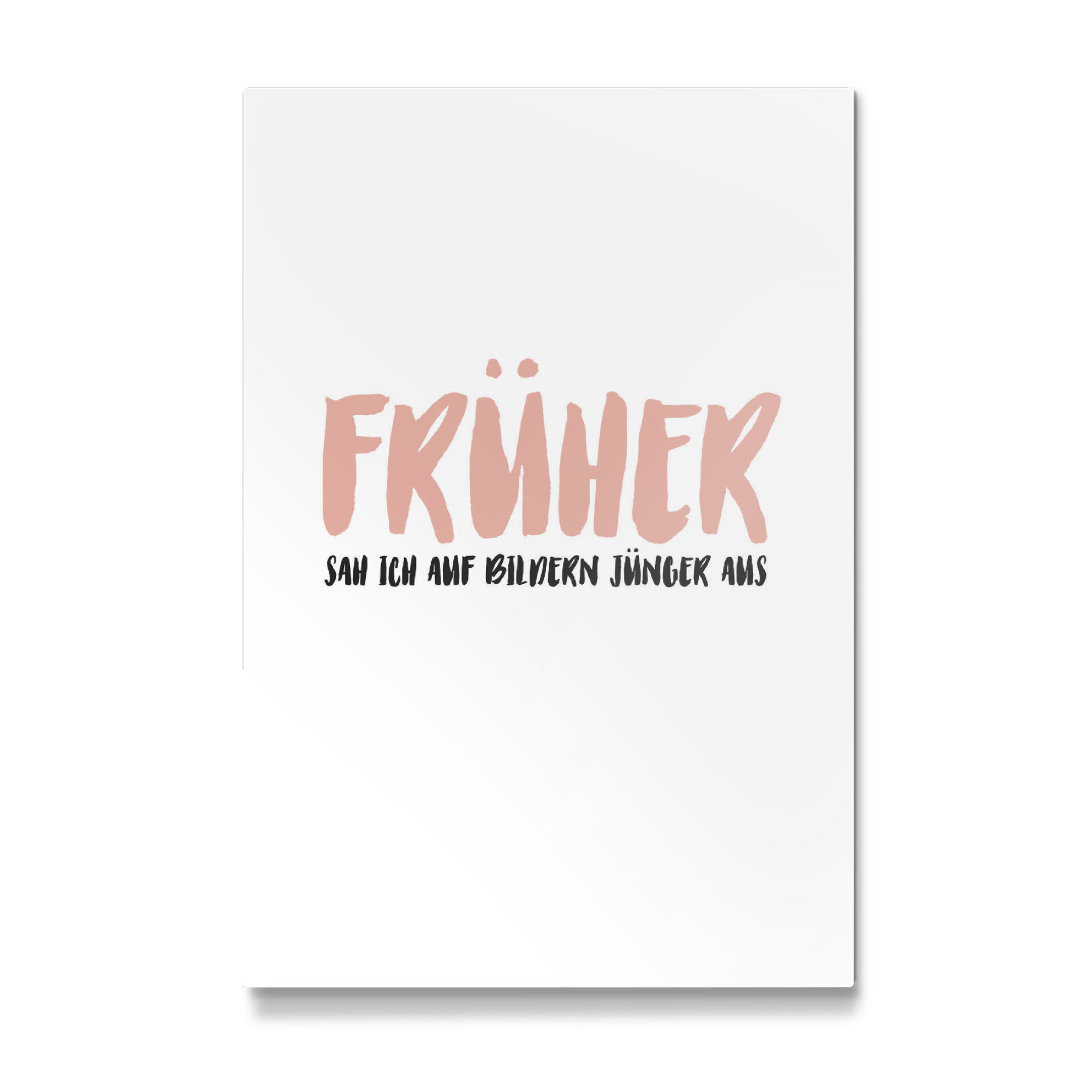Galerie-Print "FRÜHER I Rosa" 75x50 cm artboxONE