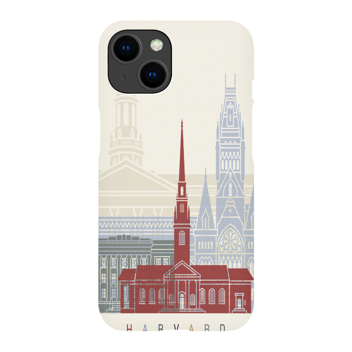 iPhone "Harvard skyline" Premium-Case Handyhülle artboxONE