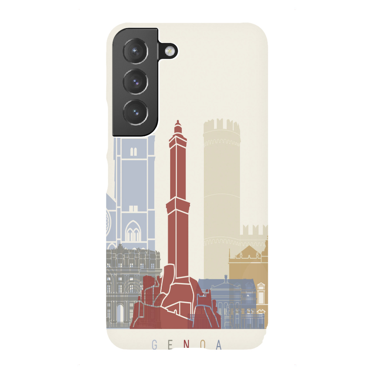 Samsung Galaxy "Genoa skyline" Premium-Case Handyhülle artboxONE