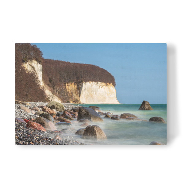 Leinwandbild "Frühling am Kreidefelsen" artboxONE - Natur,Reise,Reise / Strand und Meer