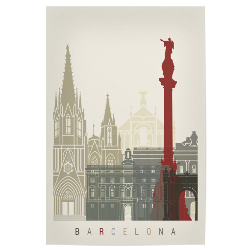 Barcelona skyline