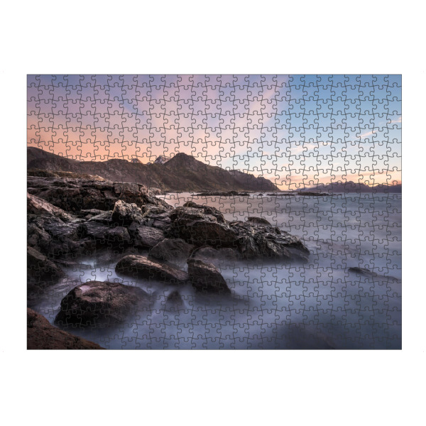 Puzzle Ravensburger "Coast of North Norway" artboxONE - Natur