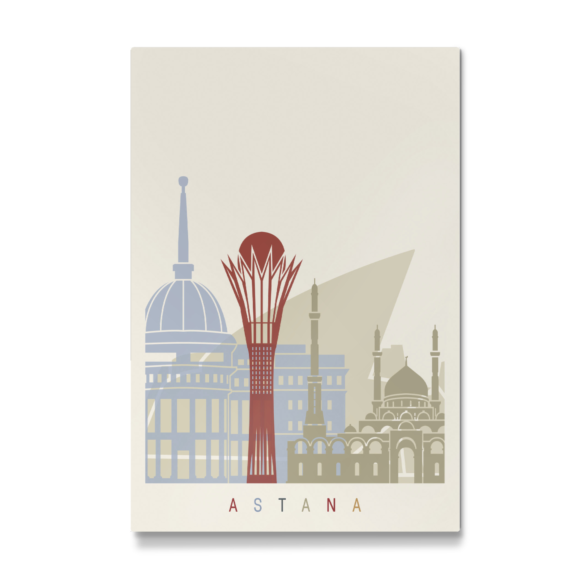 Galerie-Print "Astana skyline" 75x50 cm artboxONE