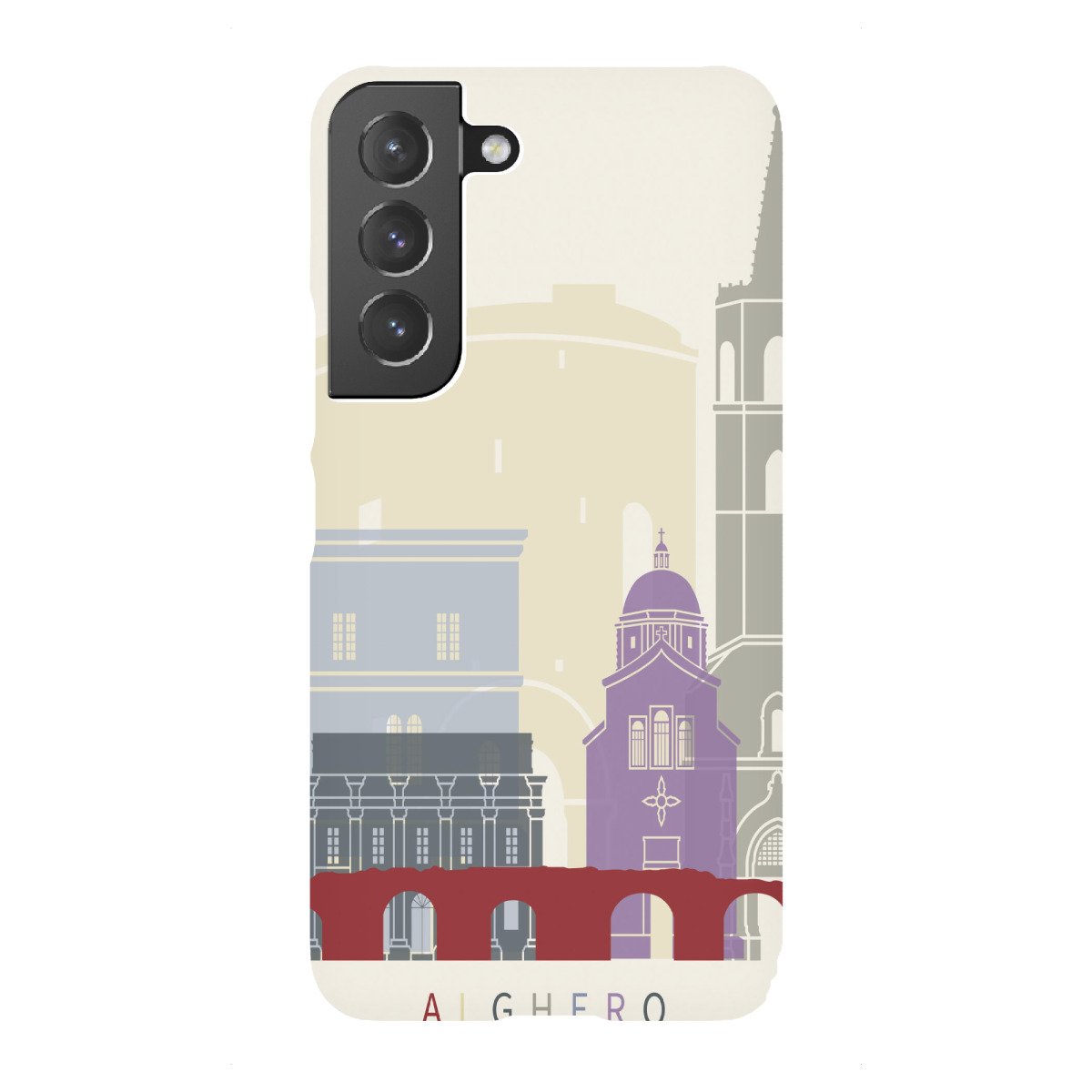 Samsung Galaxy "Alghero skyline" Premium-Case Handyhülle artboxONE