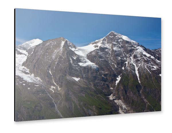 Alu-Dibond "Schnee auf den Bergen" 30x20 cm artboxONE