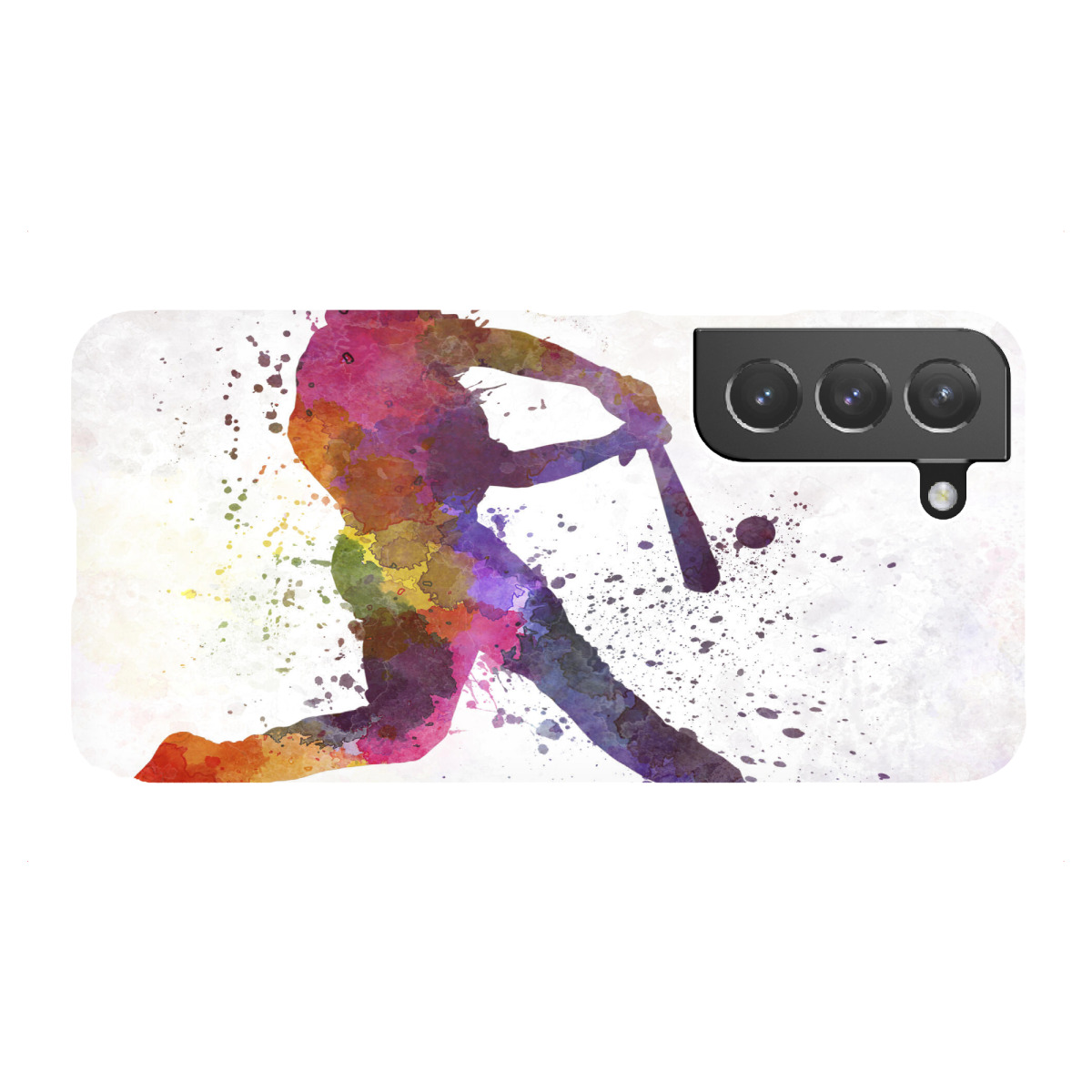 Samsung Galaxy "Baseball pitcher with bat" Premium-Case Handyhülle artboxONE