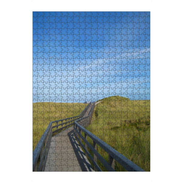 artboxONE Puzzle "Holzsteg durch die Dünen" artboxONE - Natur,Reise,Reise / Strand und Meer