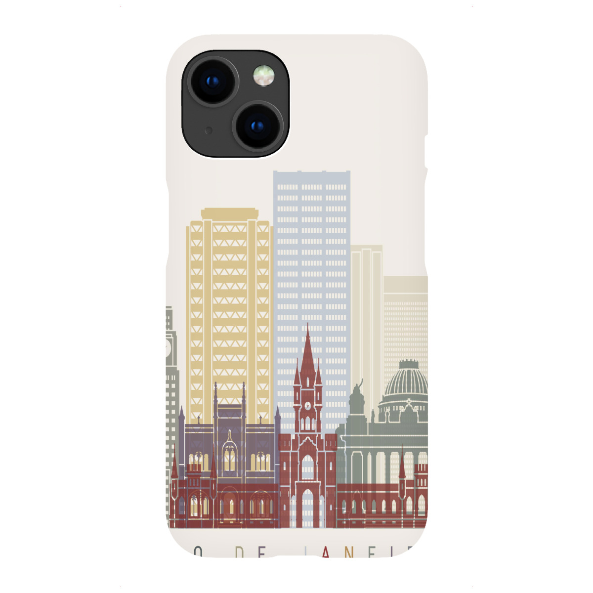 iPhone "Rio de Janeiro V2 skyline" Premium-Case Handyhülle artboxONE