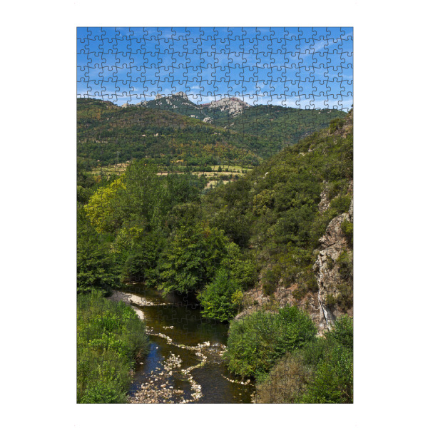 artboxONE Puzzle "Flusslandschaft in Südfrankreich" artboxONE - Natur,Reise,Reise / Länder