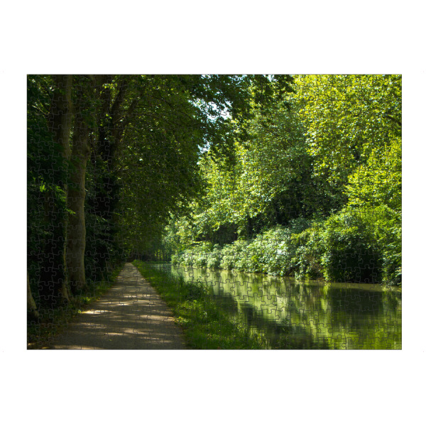 artboxONE Puzzle "Bäume am Canal du Midi" artboxONE - Natur,Reise,Reise / Länder