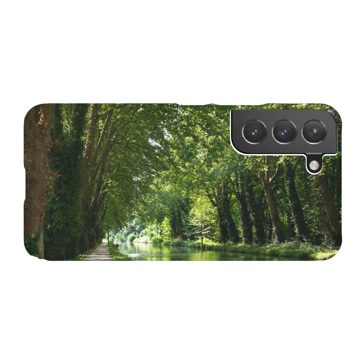 "Weg am Canal du Midi"für Samsung Galaxy - Premium-Case Handyhülle artboxONE