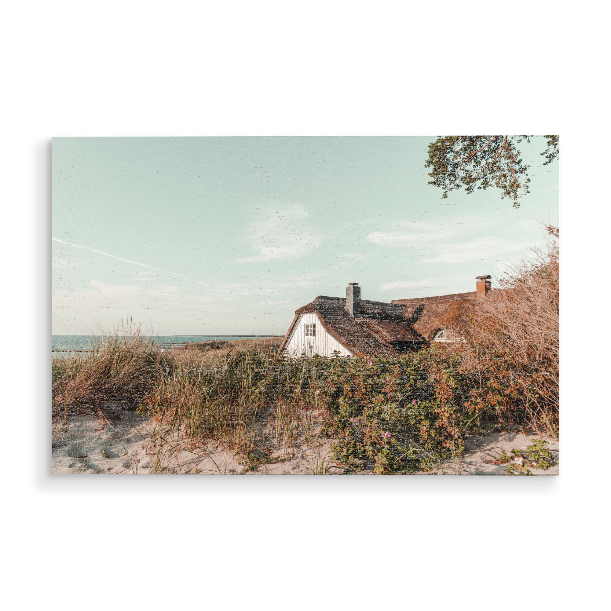 Holzbild "Ahrenshoop" artboxONE - Natur,Reise,Reise / Strand und Meer