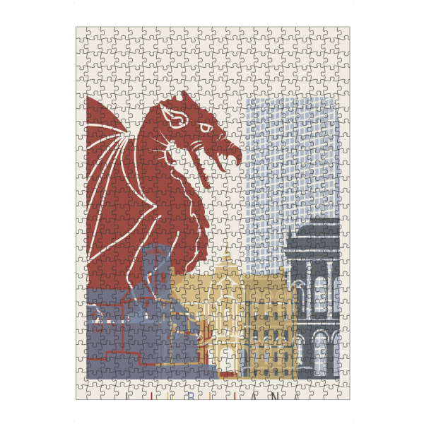 artboxONE Puzzle "Ljubljana skyline" artboxONE - Städte,Architektur